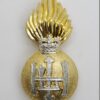 Royal Highland Fusiliers Anodised (Staybrite) Cap Badge - Queen's Crown