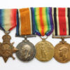 WW1 1914-15 Star Medal Trio and George VI Special Constabulary Long Service Medal Group of Four - C.Sgt. F. Fowler, 19th Bn. (3rd Salford Pals) Lancashire Fusiliers
