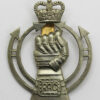 Royal Armoured Corps (R.A.C.) Cap Badge - Queen's Crown