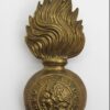 Northumberland Fusiliers Fur Cap Grenade Badge