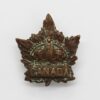Canadian WW1 General Service Collar Badge (Caron Bros 1915)