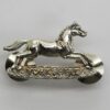 Prince of Wales Own Regiment of Yorkshire Chrome Collar Badge
