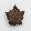 Canadian WW1 General Service Collar Badge (Birks 1915)