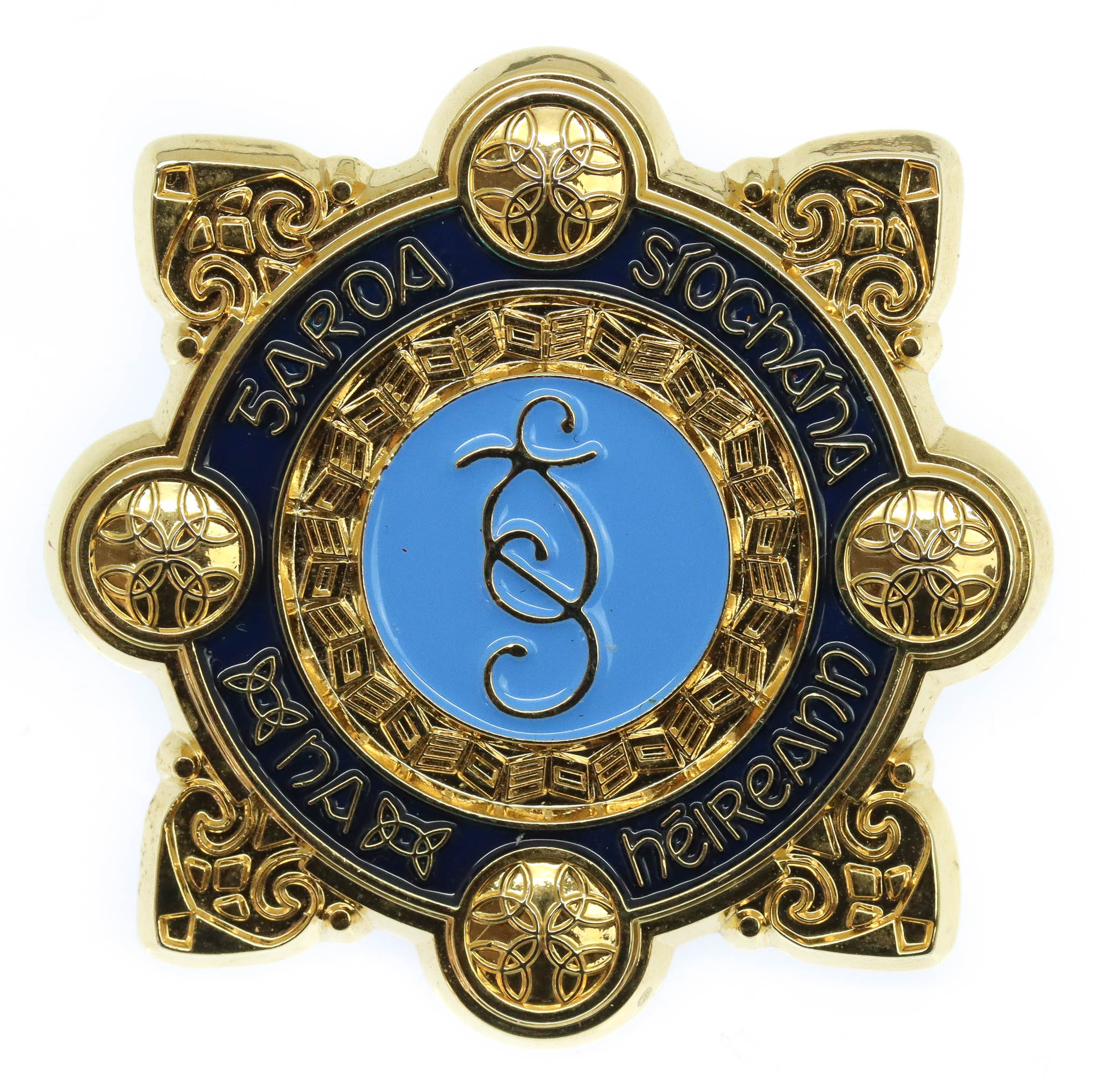 Garda Siochana (Irish Police) Cap Badge (Operational Uniform)