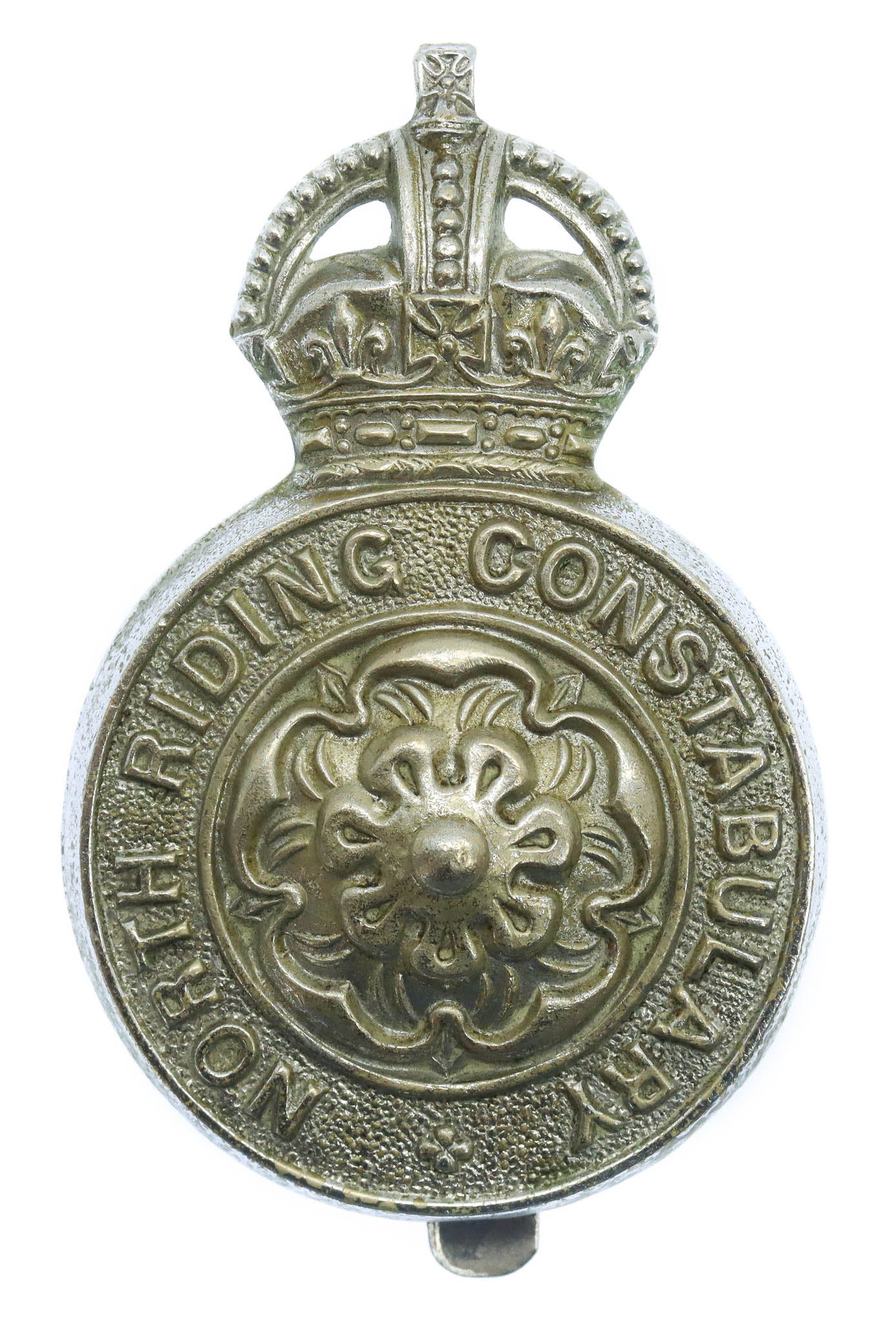 North Riding Constabulary Cap Badge - King's Crown
