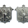 Pair of East Riding Constabulary Collar Badges