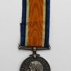 WW1 British War Medal - Pte. W. Attridge, Dorsetshire Regiment