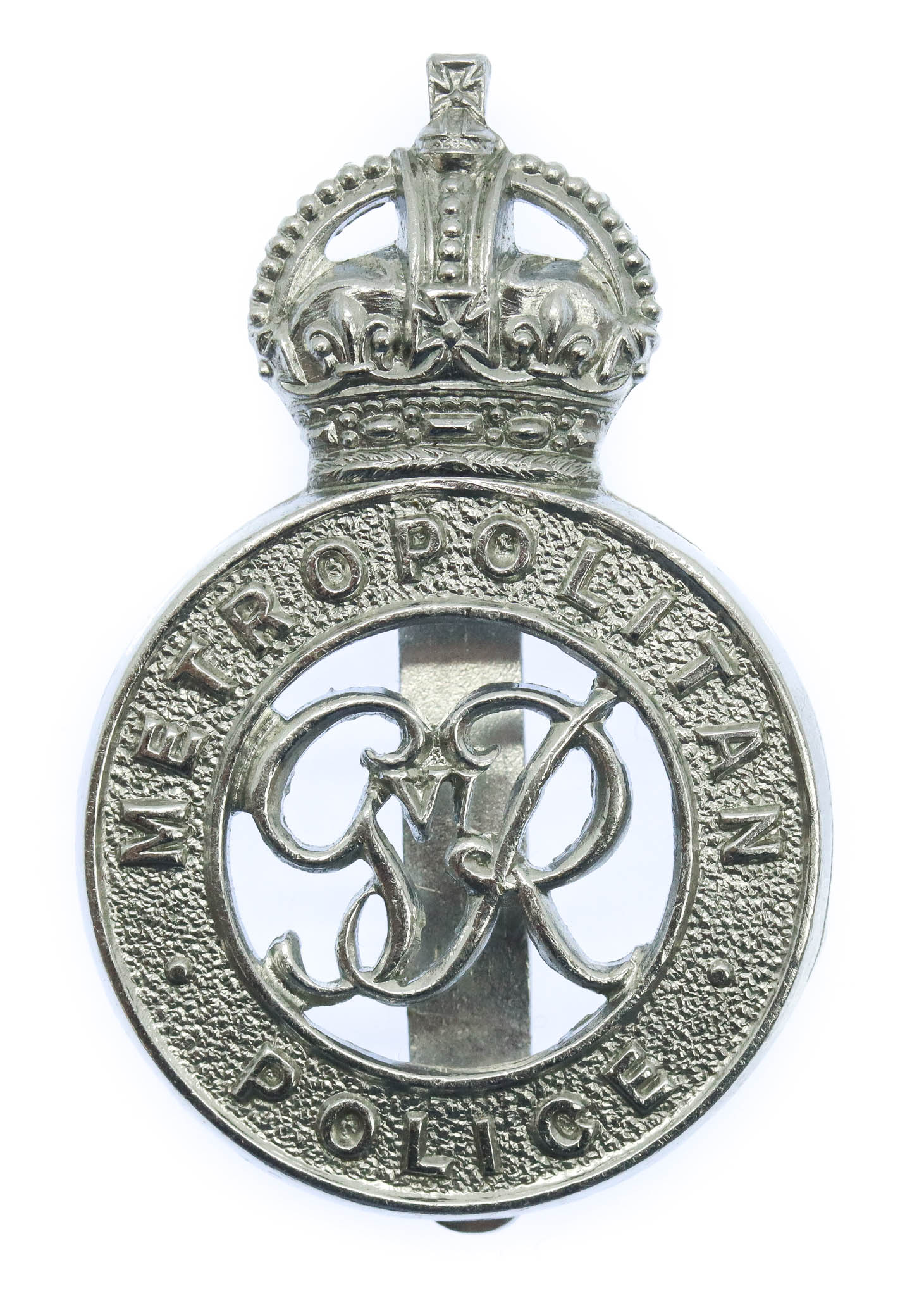 George VI Metropolitan Police Cap Badge