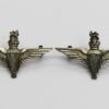 Pair of Parachute Regiment Collar Badges - King's Crown