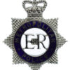 Metropolitan Police Senior Officer's Enamelled Cap Badge - Queen's Crown