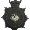 Buckinghamshire Constabulary Night Helmet Plate - Queen's Crown