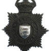 Essex Constabulary Night Helmet Plate - King's Crown