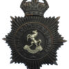 Kent Constabulary Night Helmet Plate - King's Crown