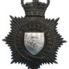 Norfolk Constabulary Night Helmet Plate - Queen's Crown
