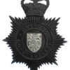Gwynedd Constabulary Night Helmet Plate - Queen's Crown