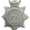 Gwynedd Constabulary Helmet Plate - Queen's Crown