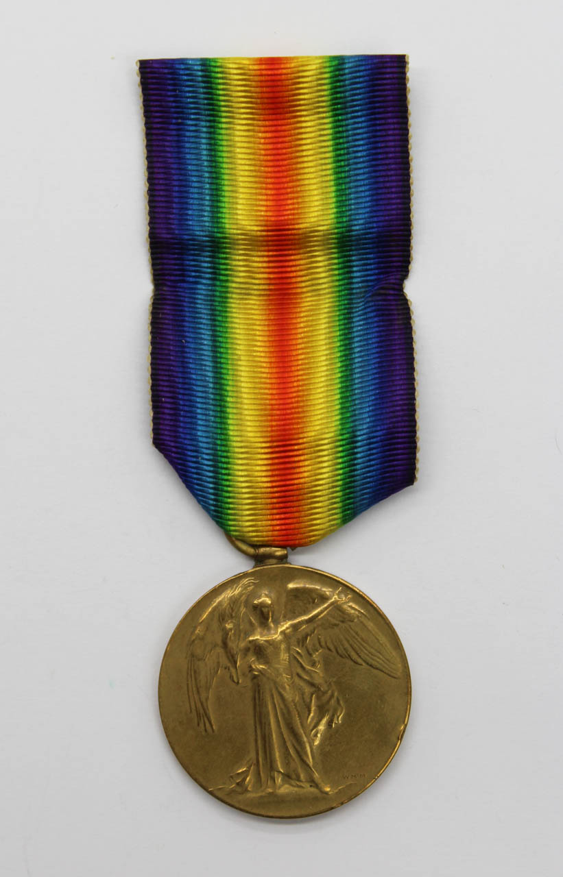 WW1 Victory Medal - Pte. H. Blanch, South Lancashire Regiment - Wounded