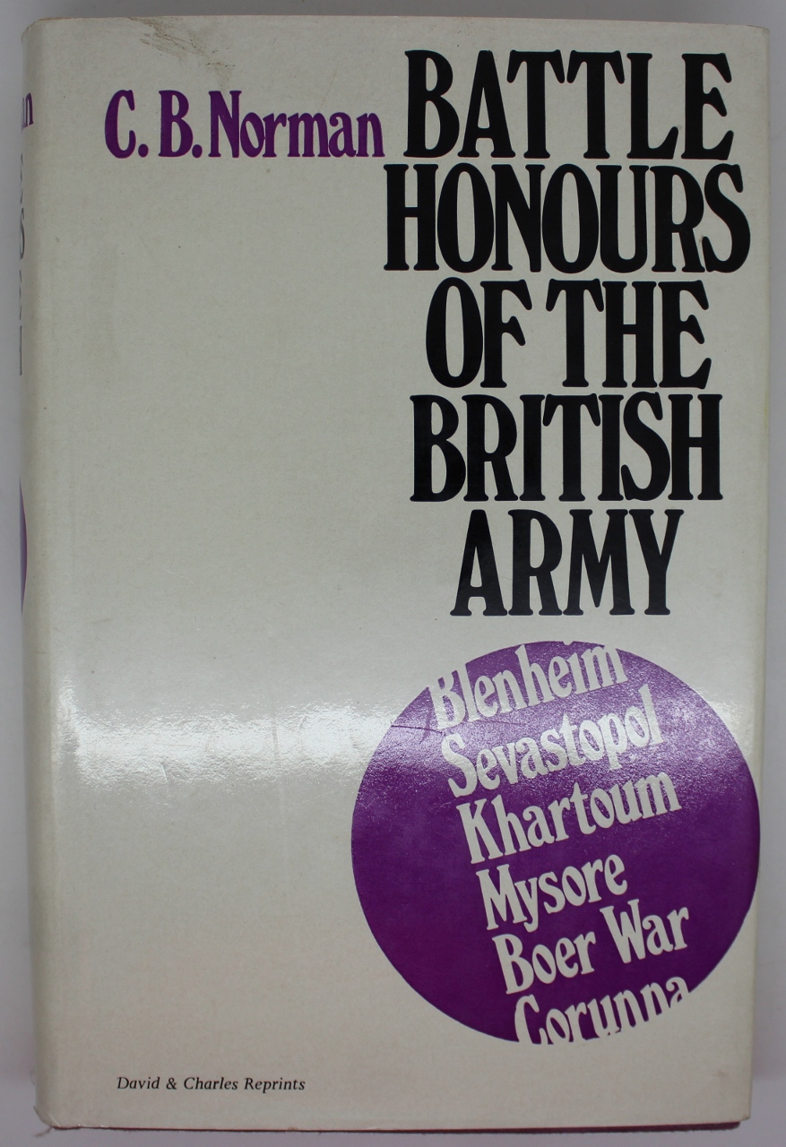 Book - Battle Honours of the British Army