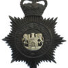 Northampton Borough Police Night Helmet Plate - Queen's Crown