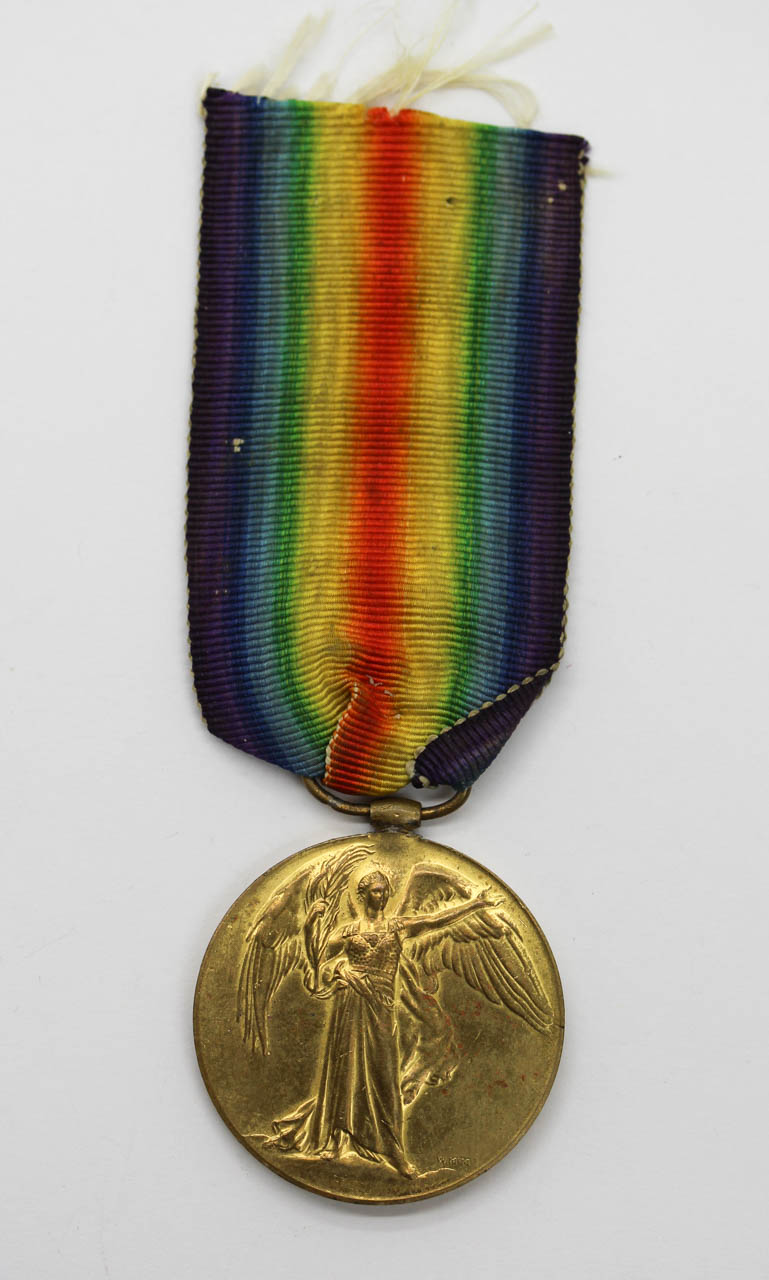 WW1 Victory Medal - Pte. P. Crumplin, Hampshire Regiment