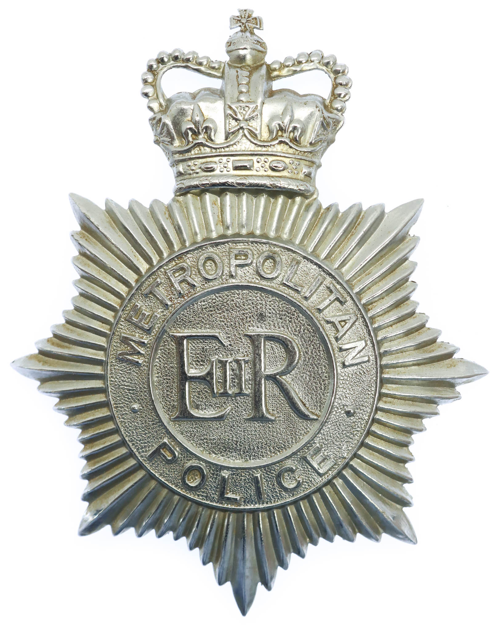 Metropolitan Police Helmet Plate - Queen's Crown