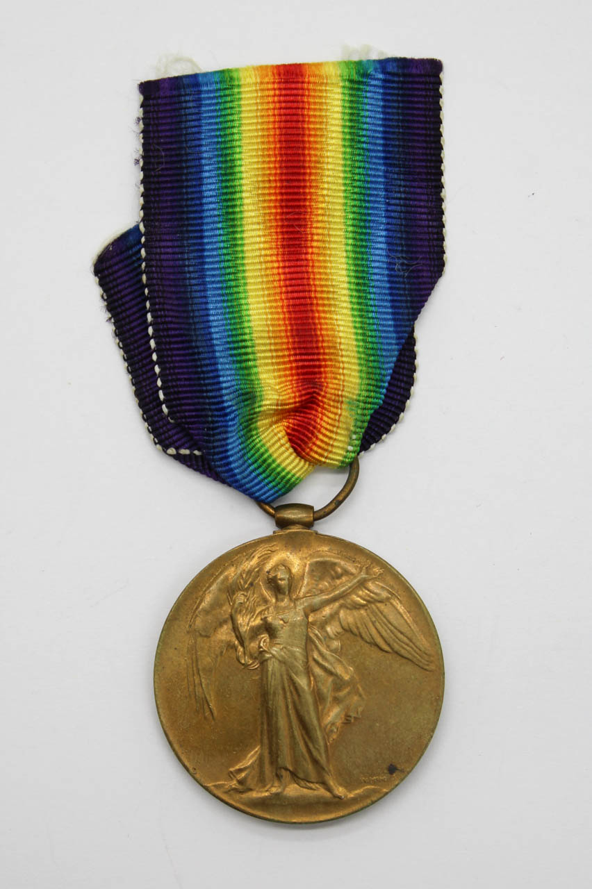 WW1 Victory Medal - Pte. P. Heath, 16th (Church Lads Brigade) Bn. King's Royal Rifle Corps