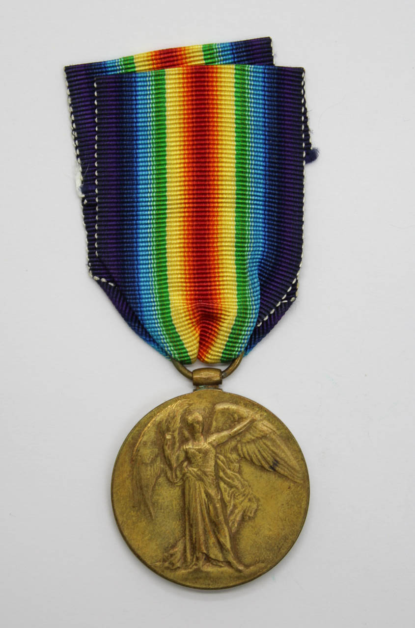 WW1 Victory Medal - Sjt. A.G. White, 13th (Southdowns) Bn. Royal Sussex Regiment