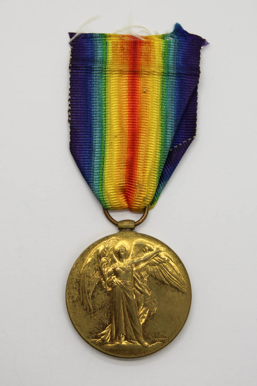 WW1 Victory Medal - Pte. J.W. Brookfield, 10th Bn. Durham Light Infantry