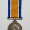 WW1 British War Medal - Pte. F.W. Tucker, Wiltshire Regiment - Wounded