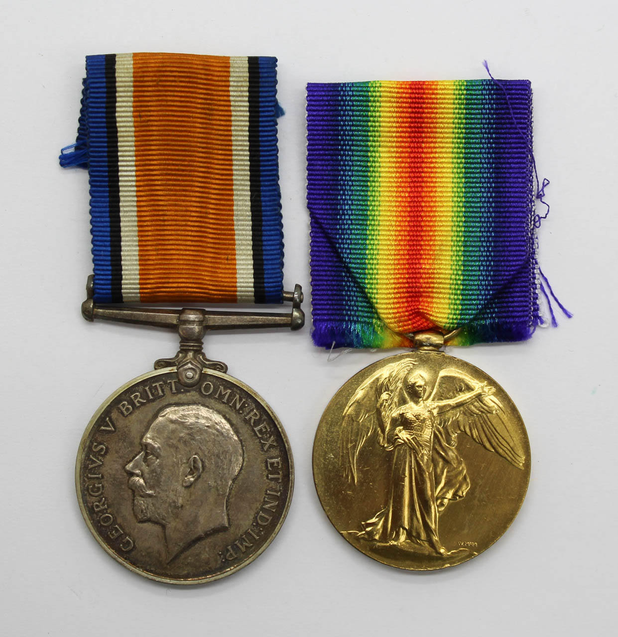 WW1 British War & Victory Medal Pair - Spr. W.F. Roberts, Royal Engineers