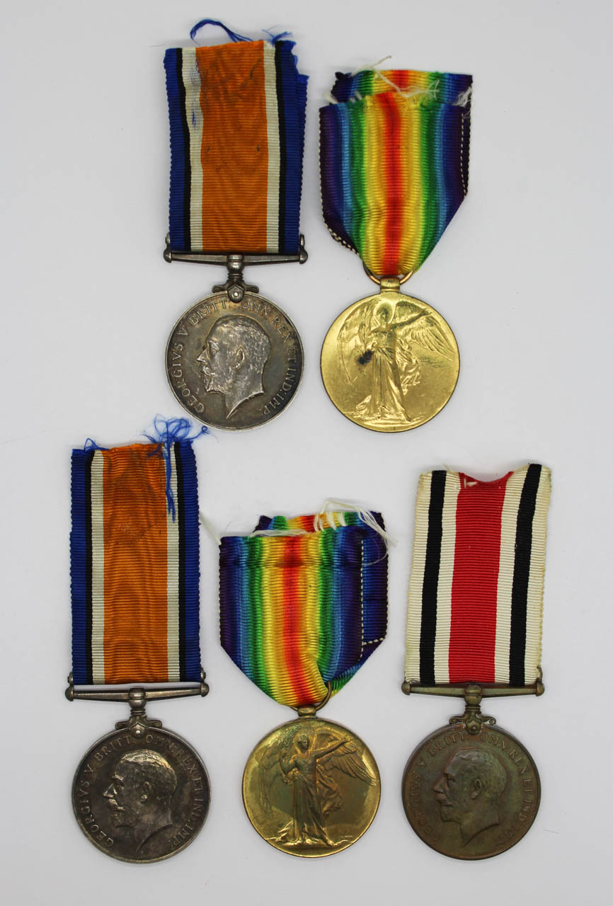 Heath Brothers WW1 Medal Group 