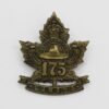 Canadian 175th (Medicine Hat) Infantry Bn. C.E.F. WW1 Collar Badge