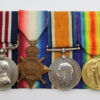 WW1 Military Medal, 1914-15 Star, British War & Victory Medal Group of Four - Pte. A.J. Allen, 1/5th Bn. West Yorkshire Regiment
