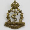Royal Canadian Army Medical Corps Cap Badge - King's Crown