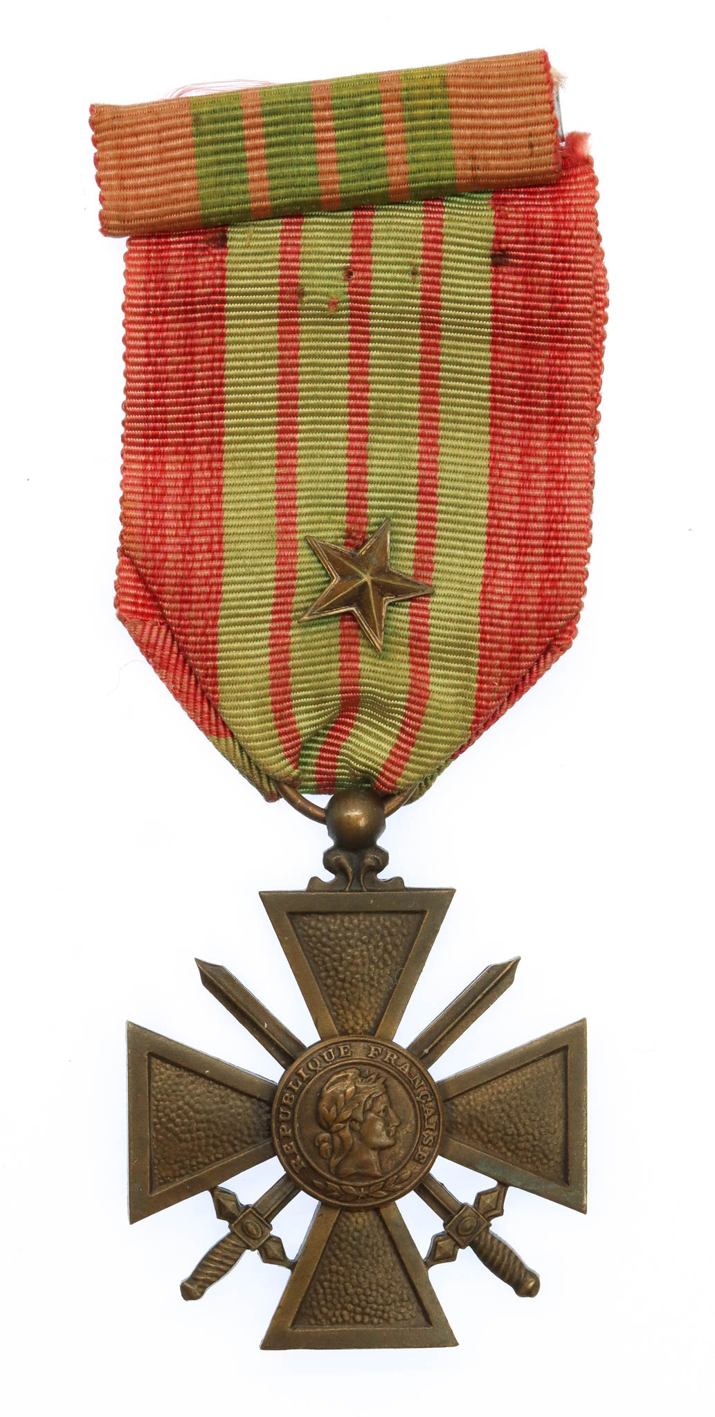 French WW2 Croix de Guerre 1939 with Star