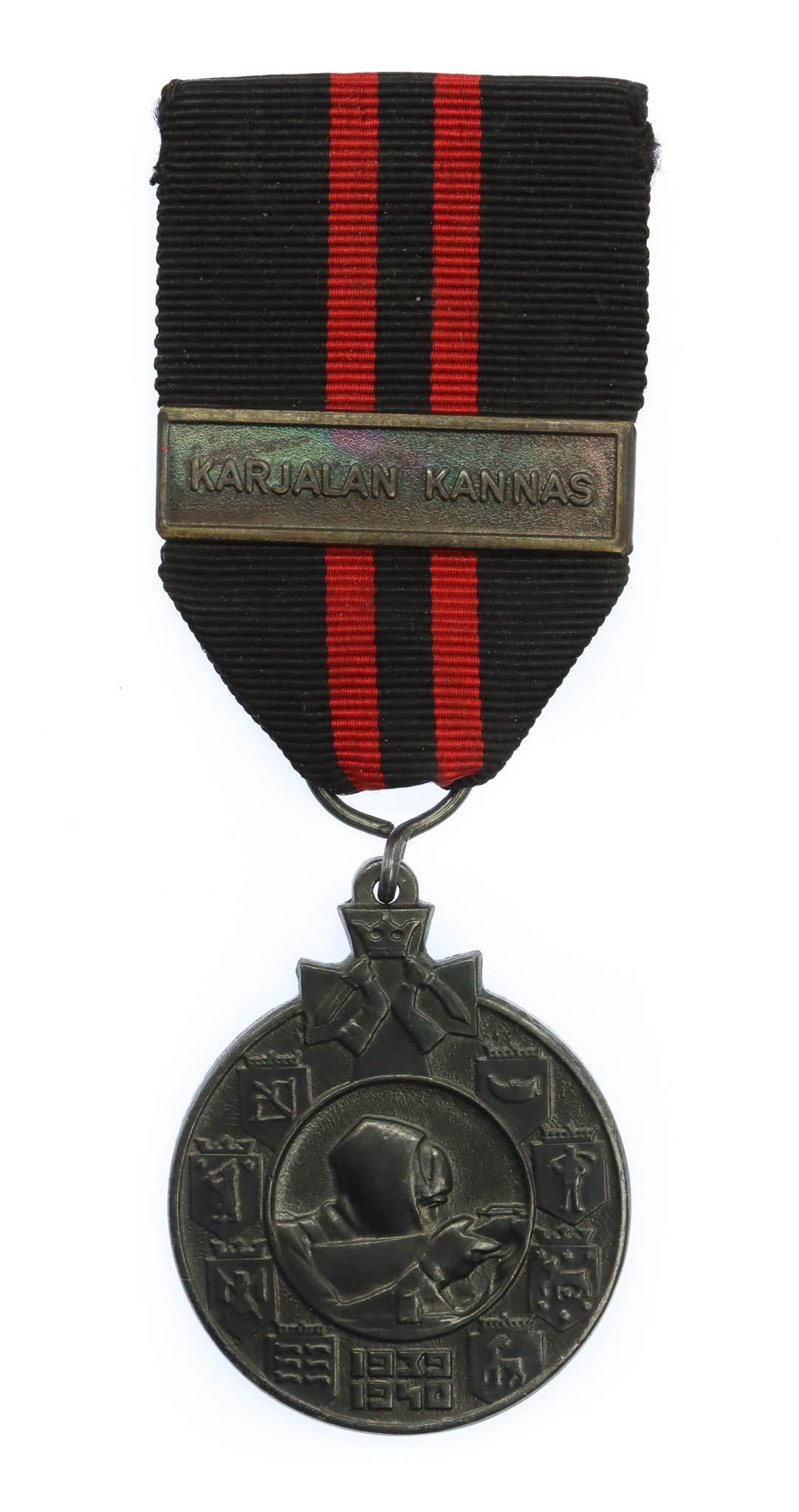 Finland Winter War 1939-1940 Medal with Karjalan Kannas Clasp