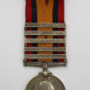 Queen's South Africa Medal (Clasps - Cape Colony, Orange Free State, Transvaal, South Africa 1901, South Africa 1902) - Pte. J. McKinnell, 7th Hussars