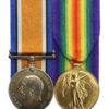 WW1 British War & Victory Medal Pair - J. Walton, Ord., Royal Navy
