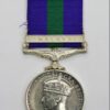 General Service Medal (Clasp - Malaya) - Pte. W. Aisbitt, King's Own Yorkshire Light Infantry