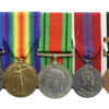WW1 British War Medal, Victory Medal, WW2 Defence Medal, 1953 Coronation Medal & Special Constabulary Long Service Medal Group of Five - Pte. I.W. Walton, Northumberland Fusiliers