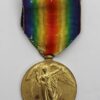 WW1 Victory Medal - Pte. E. Castledine, Notts & Derby Regiment (Sherwood Foresters)