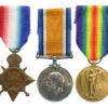 WW1 1914-15 Star Medal Trio - R.W. Lewis, Sig., Royal Navy
