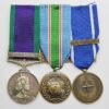 Campaign Service Medal (Clasp - Northern Ireland), UNIFIL Medal & NATO Former Yugoslavia Medal Grou of Three - Gnr. M.D. Hamill, Royal Artillery