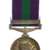 Scarce General Service Medal (Clasp - Palestine 1945-48) - R.H. Porter, Army Kinema Corporation