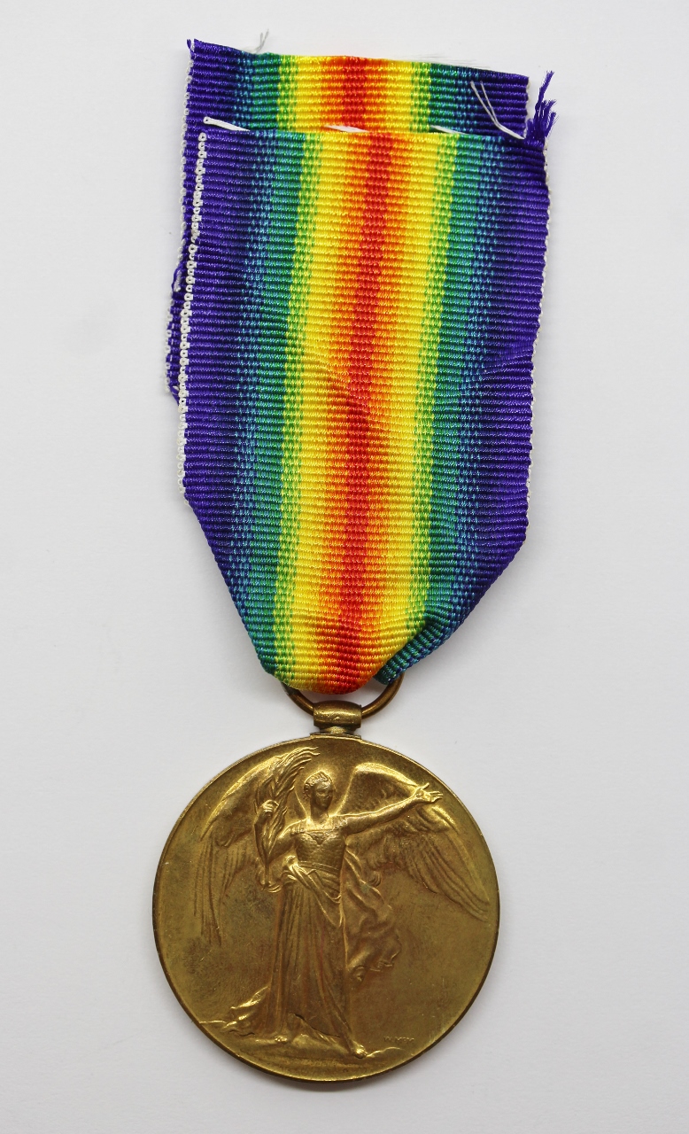 WW1 Victory Medal - Spr. J.T. Parnell, Royal Engineers - Wounded