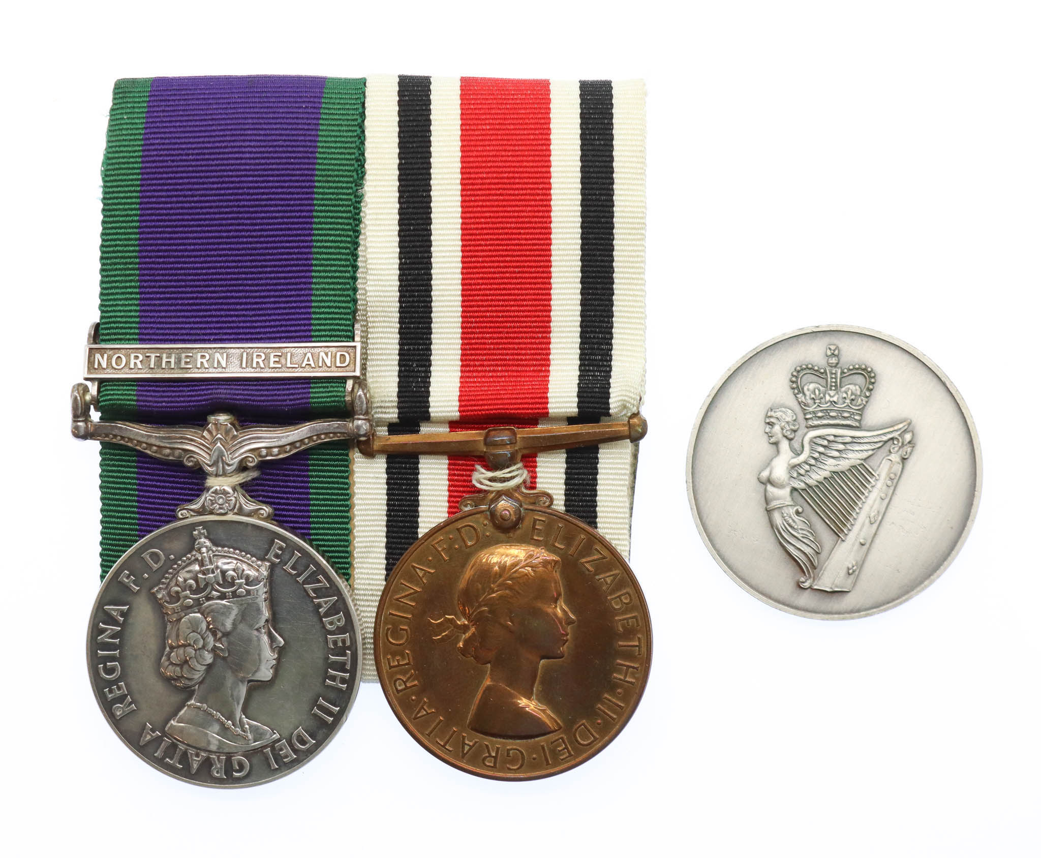 Campaign Service Medal (Clasp - Northern Ireland) and Ulster Special Constabulary Long Service Medal Pair - Pte. W.R. Wilson, Ulster Defence Regiment