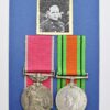 British Empire Medal (For Gallantry) and WW2 Defence Medal - Fireman John Alfred Christian, Works Fire Brigade, Royal Ordnance Factory