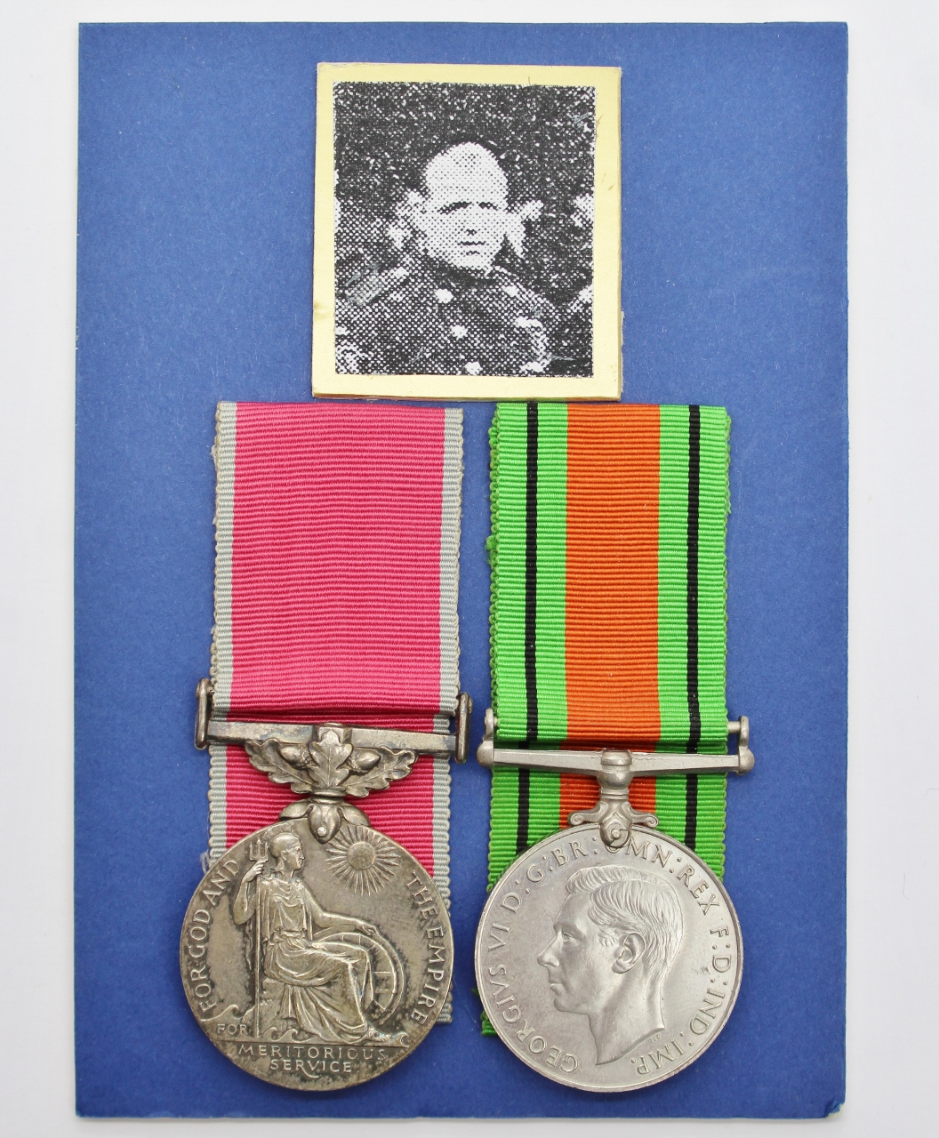 British Empire Medal (For Gallantry) and WW2 Defence Medal - Fireman John Alfred Christian, Works Fire Brigade, Royal Ordnance Factory