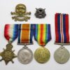 WW1 1914 Mons Star Medal Trio - Pte. W.J. Bryant, 17th Lancers (Formerly Grenadier Guards)