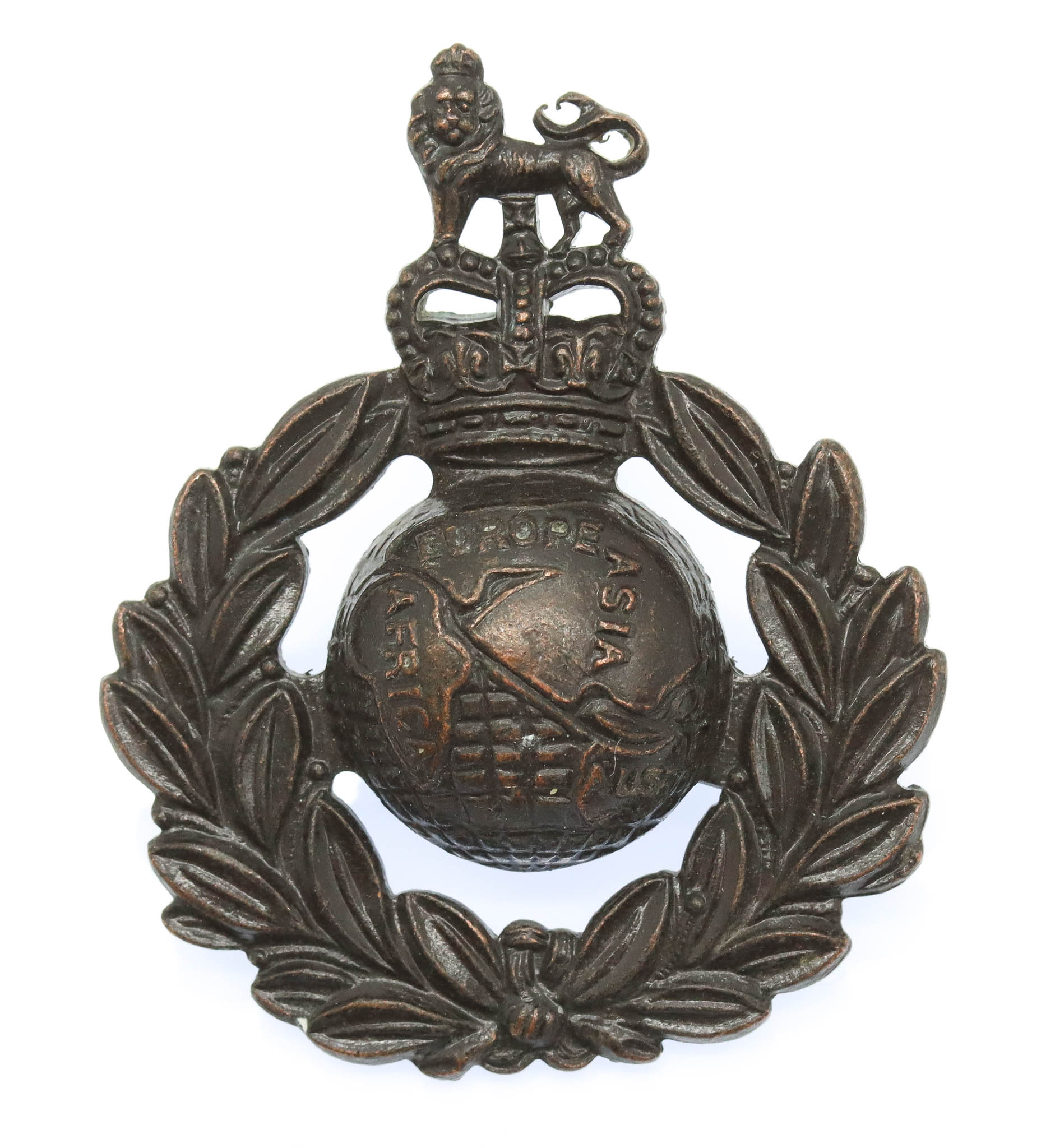 Royal Marines Cap Badge - Queen's Crown